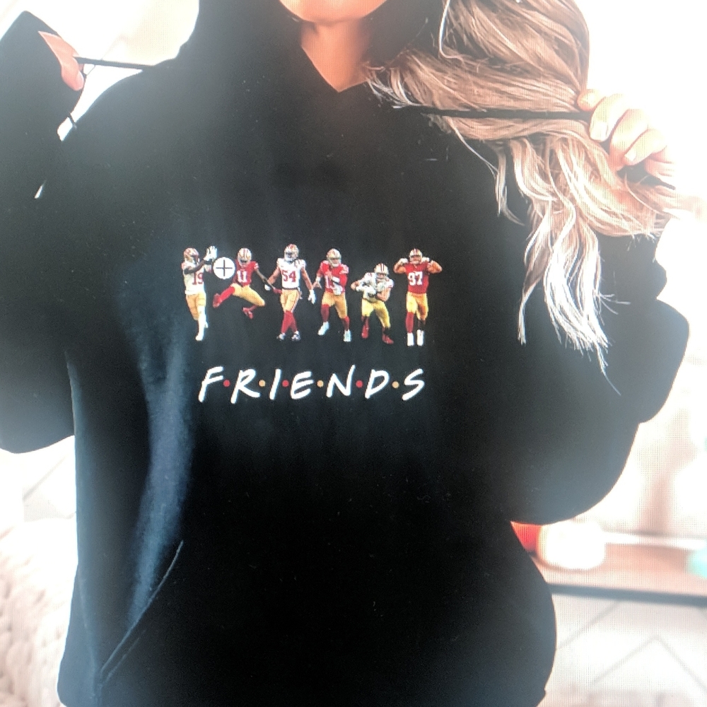 Niners Hoodie | 49ers Sweatshirt | San Fransisco Friends Gear | Purdy | Kittle |